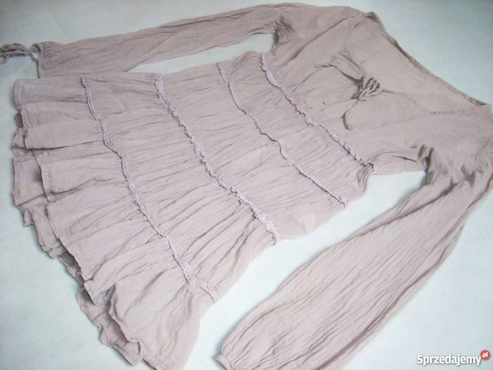 Bluzka Koszula marszczona gumkami 36 38 S M Rozmiar 38(M)