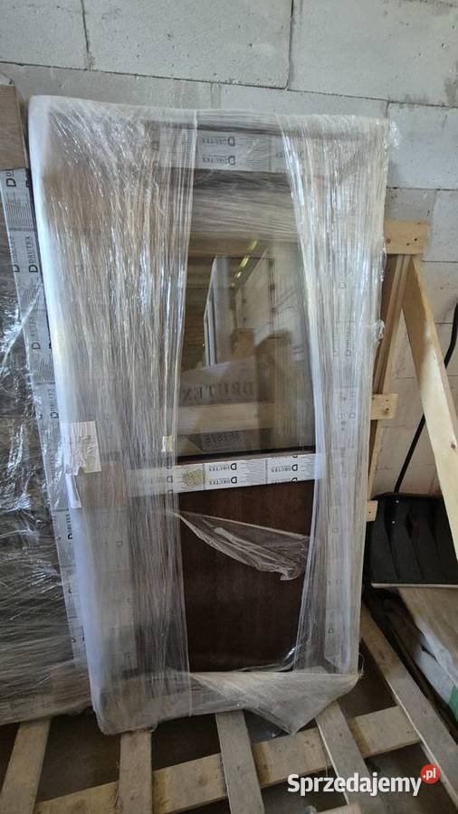 Drzwi wejściowe 950x1900mm Drutex PVC Iglo Krosno sprzedam