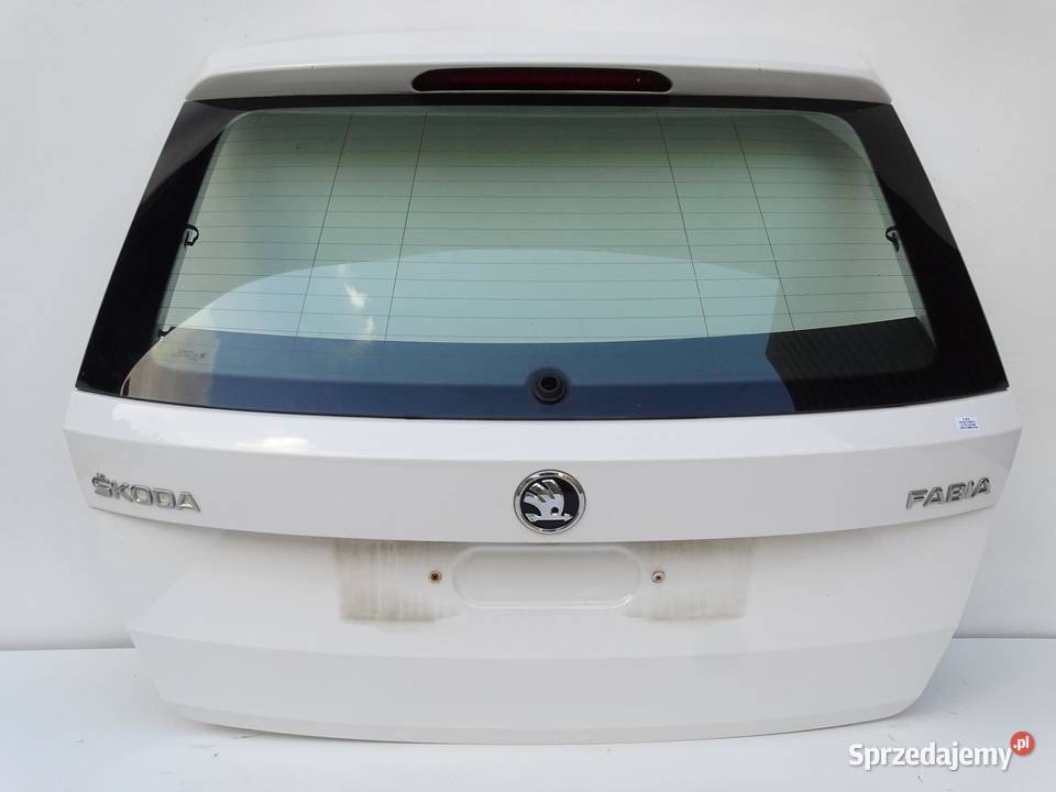 KLAPA TYŁ TYLNA BAGAŻNIKA SZYBA LF9E SKODA FABIA sprzedam