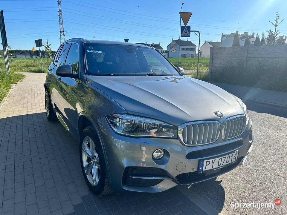 BMW X5M50d 30 diesel 380 4x4 2017r Samochody osobowe wielkopolskie Kamionki