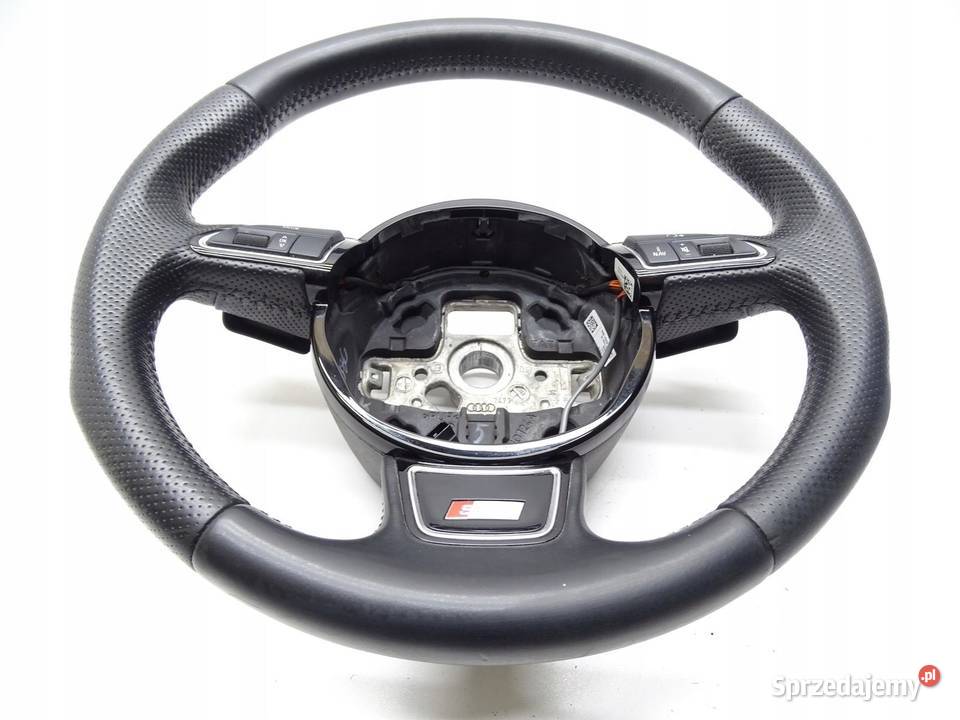 KIEROWNICA SKÓRA MULTI ŁOPATKI SLINE AUDI A4 B8 małopolskie