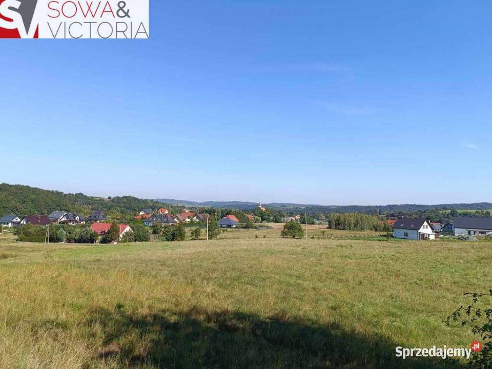 Słoneczne działki 7 Wałbrzycha Stare Bogaczowice