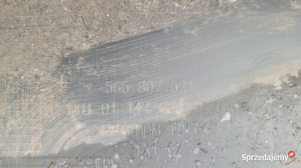 SKODA KODIAQ DOKŁADKA ZDERZAKA TYŁ ZDERZAK TYLNY Ruda Śląska