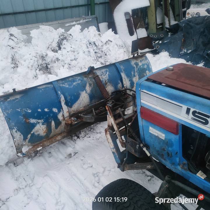 traktorek ogrodowy pług odśnieżny iseki 3210 Hajnówka
