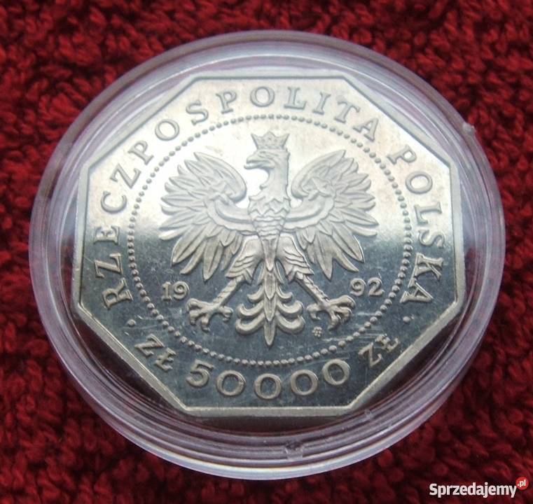 MONETA 50000 ORDER VIRTUTI MILITARI 1992 POLSKA sprzedam