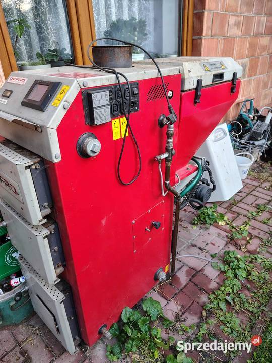 Kocioł Defro 15kw ekogroszek miał drewno trociny sprzedam
