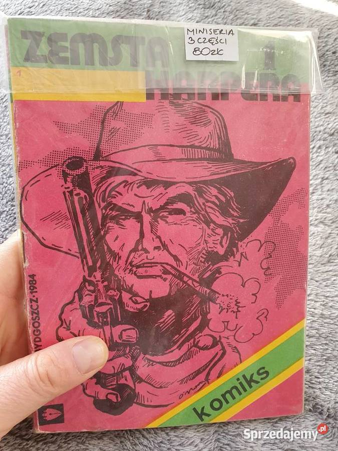 Zemsta Harpera komplet 3 części Jerzy Wróblewski Kultura i Rozrywka Gdynia