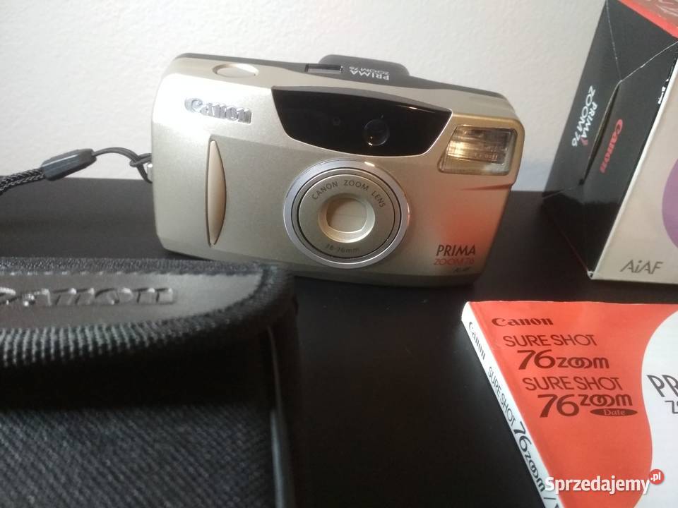 canon aparat kompaktowy na klisze nie używany