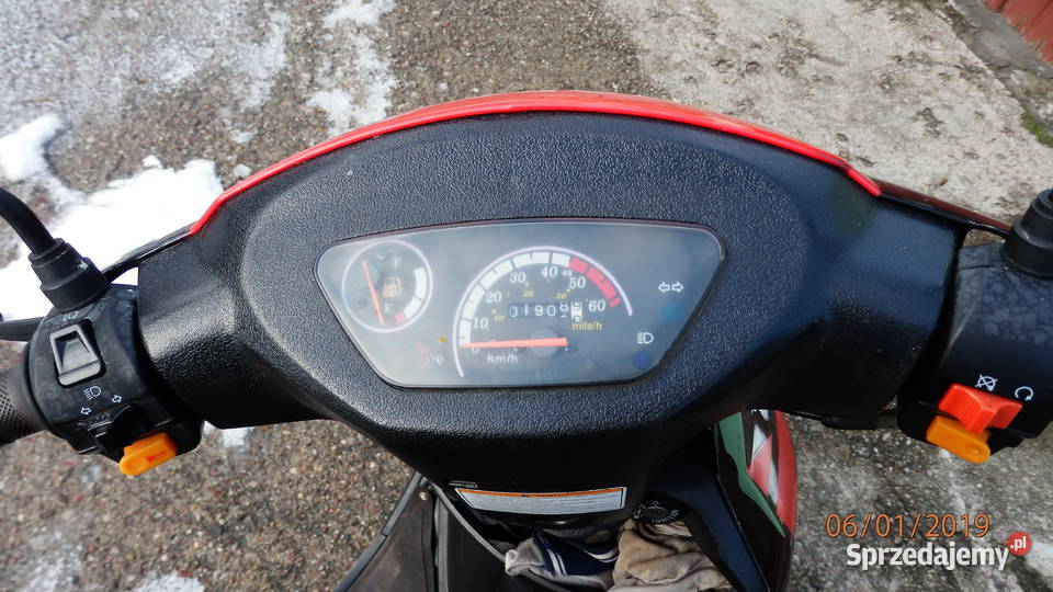 Skuter ZIPP CY50T6 Rok produkcji 2016 Kwidzyn