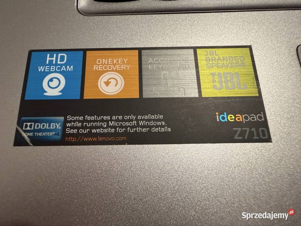 Laptop 17 Lenovo Ideapad Z710 USB 3.0  podkarpackie Rzeszów