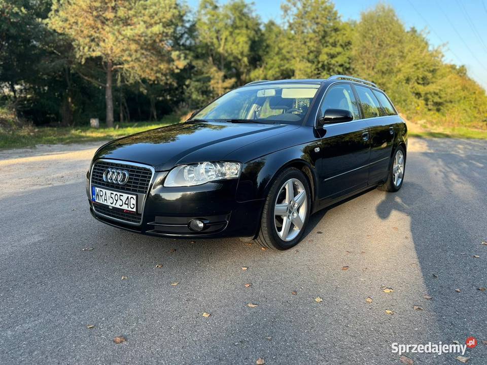 Audi A4 B7 Avant 2007 r 20 LPG S Line manualna Pionki