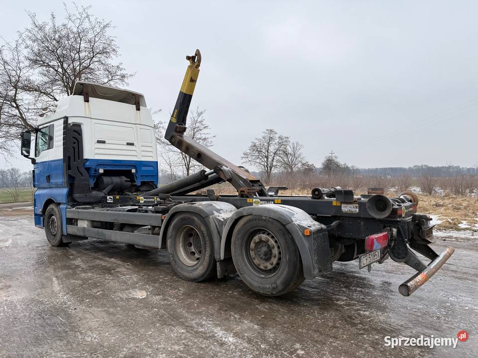 MAN TGX 480 Hakowiec Ciężarówka Kontener do 927000km