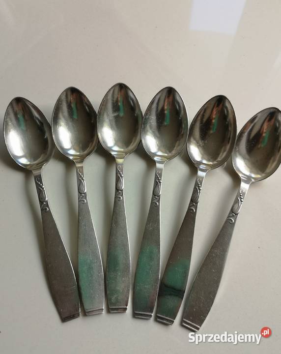 Łyżki obiadowe Lillemor plater vintage Dania Toruń