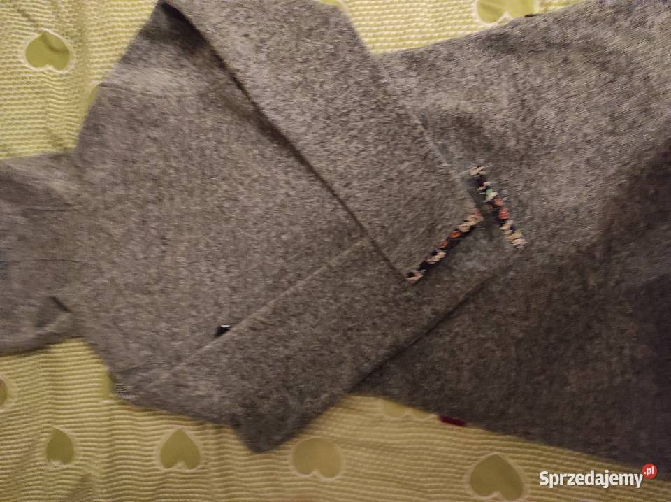 Bluza płaszczyk z kapturem dziewczynki