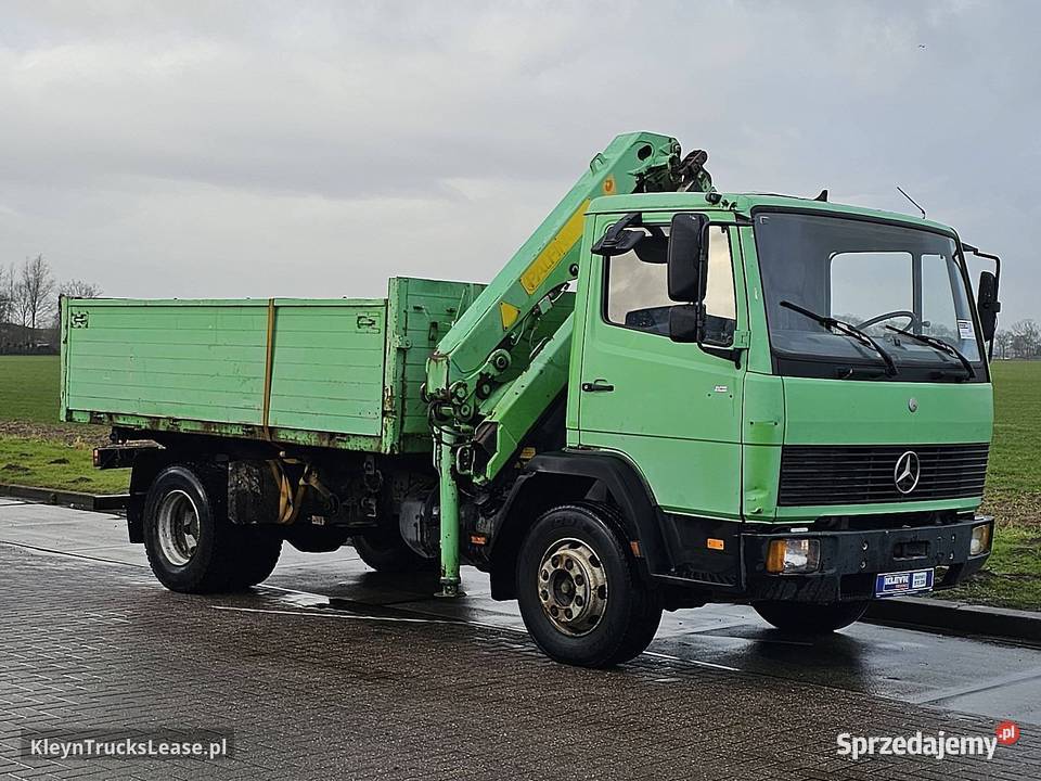 MercedesBenz 1317 6 CYL CRANE skrzyniowy 4x2 sprzedam