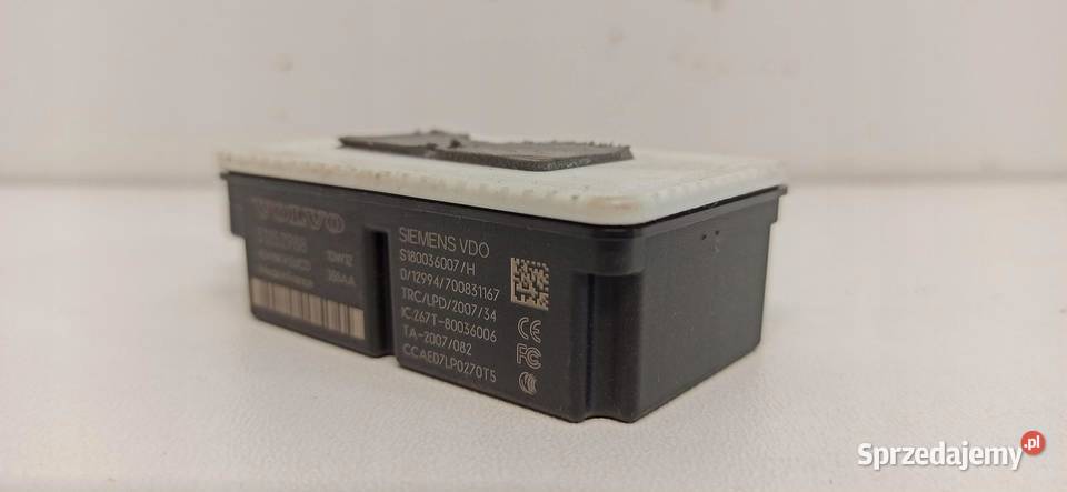 VOLVO V70 31252988 CZUJNIK ODBIORNIK ALARMU