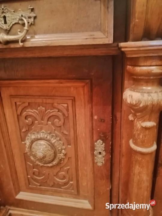 Zabytkiowy Kredens Eklektyczny ok 250 letni Meble Piastów
