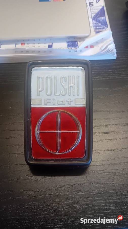 Znaczek na atrapę trumienka fiat 125p fso MR Warszawa