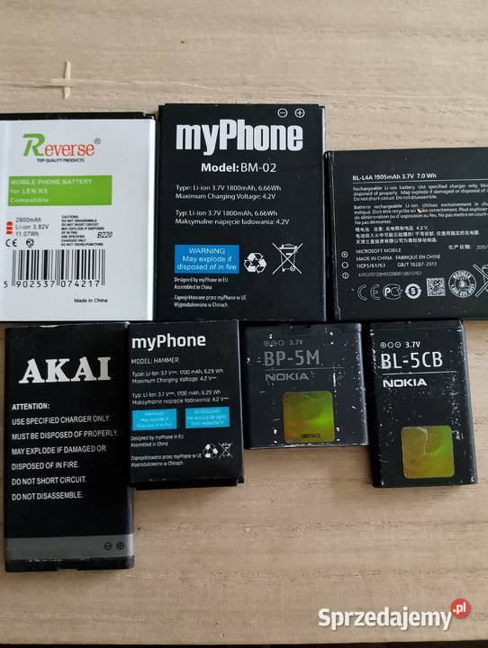 Baterie do telefonów pomorskie Łubna
