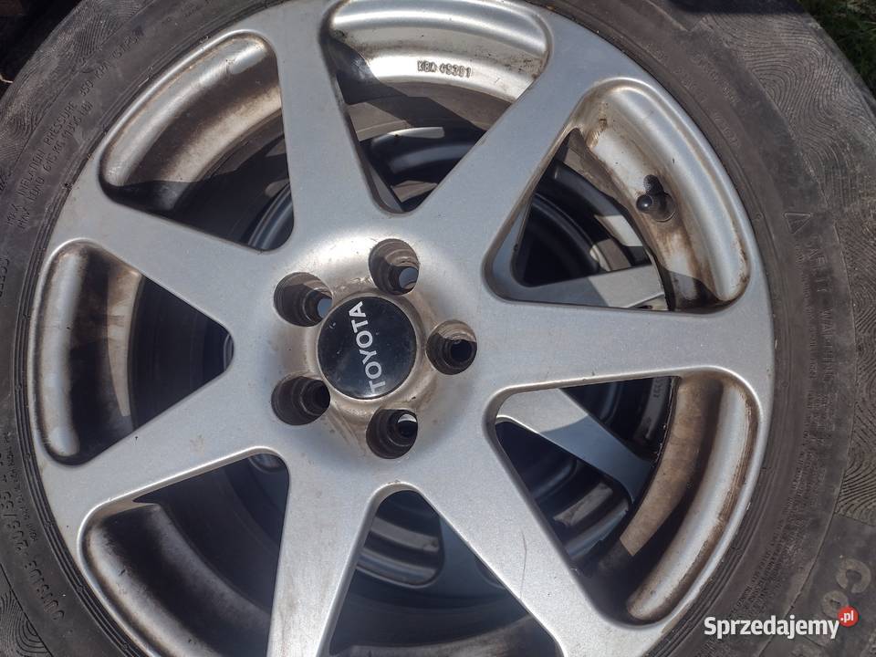 Sprzedam felgi aluminiowe Toyota Avensis T25 mazowieckie Wołomin sprzedam