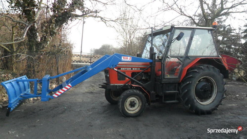 ciągnik zetor 5011 z nowym turem i pługiem do ś wielkopolskie Kalisz