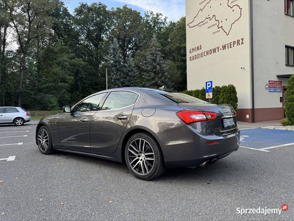 Maseratti Ghibli lift 2017 30 v6 piękny światła przeciwmgielne Ghibli Radziechowy