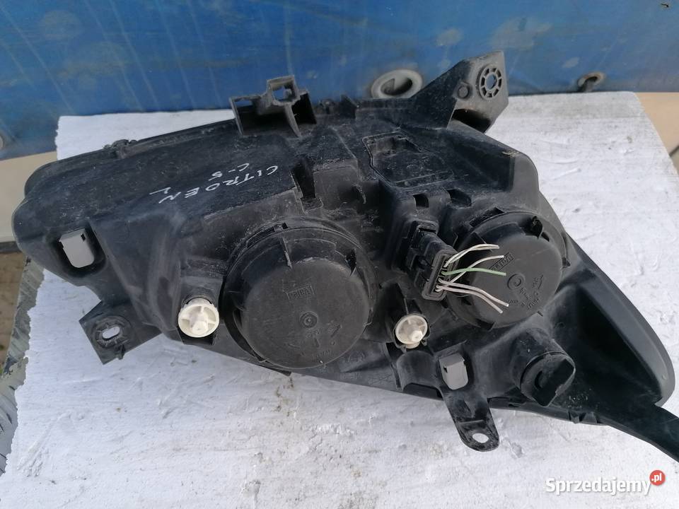 Lampy Przód Kpl Citroen C5 sprzedam
