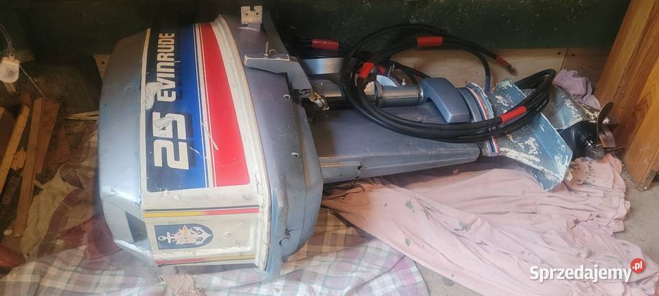 Silnik zaburtowy Evinrude 25 warmińsko-mazurskie Iława
