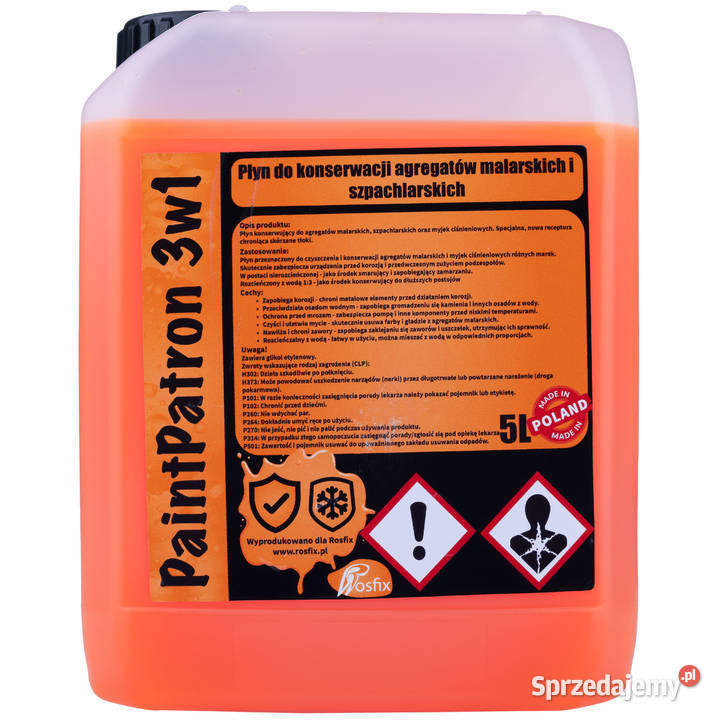 Płyn Konserwująco Czyszczący 5L do Agregatów Ludźmierz