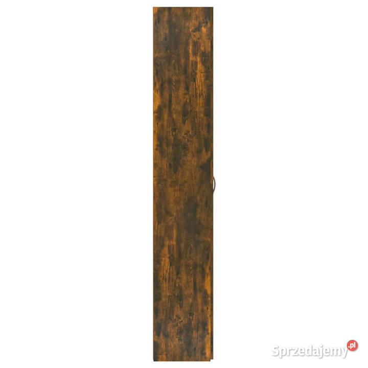 Szafa biurowa przydymiony dąb 60x32x190 WM815279 Szafy i garderoby