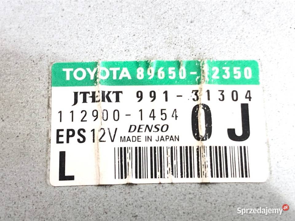 MODUŁ WSPOMAGANIA TOYOTA AURIS I 8965012350 0612 osobowe podkarpackie