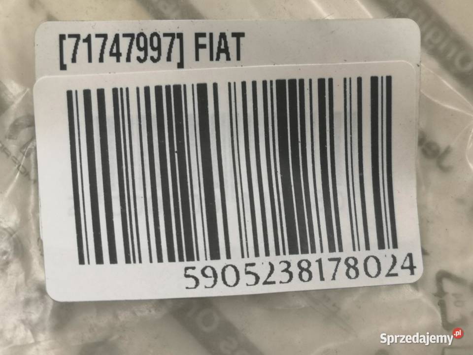 PRZEWÓD CIŚNIENIOWY NAPĘDU FIAT PUNTO 2009 NOWY Pióra wycieraczek