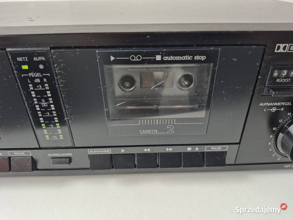 Telefunken HC 865 magnetofon kasetowy deck