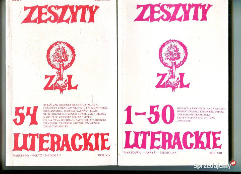 Zeszyty Literackie 150 dodatek 54 XIV Książki i Podręczniki Szczecin