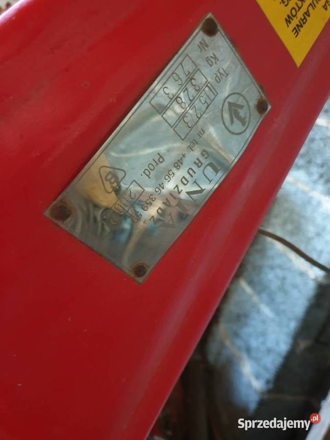 Glebogryzarka Unia Grudziądz Kruk 16m Sułoszowa