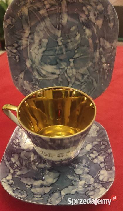 Kolekcjonerska okolicznościowa filiżanka Wawel Porcelana i szkło Pabianice