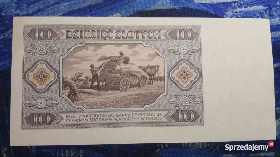 Rzadka seria 10 złotych 1948 s BD UNCUNC sprzedam