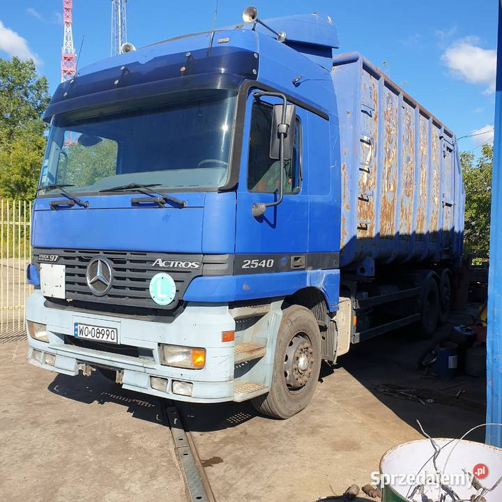 Mercedes Actros 2540 Loglift F240SL udźwig 5800 700000km Ostrołęka