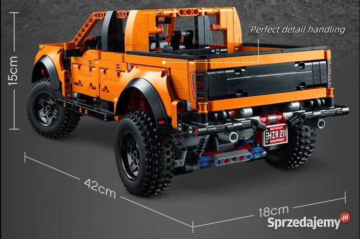 Klocki Ford Raptor F150 elementów 1379 Lepin Milanówek