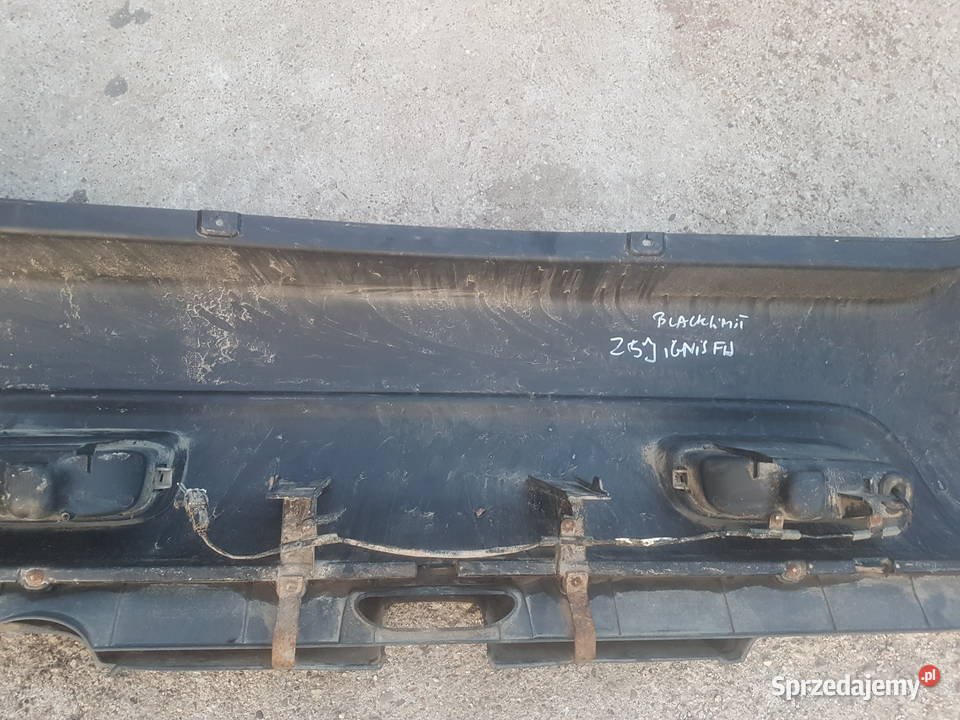 Suzuki Ignis FH 0003 zderzak tył dokładka BLACK Legnica