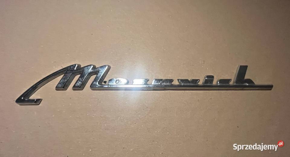 Moskwich 408 logo klapy tył sprzedam