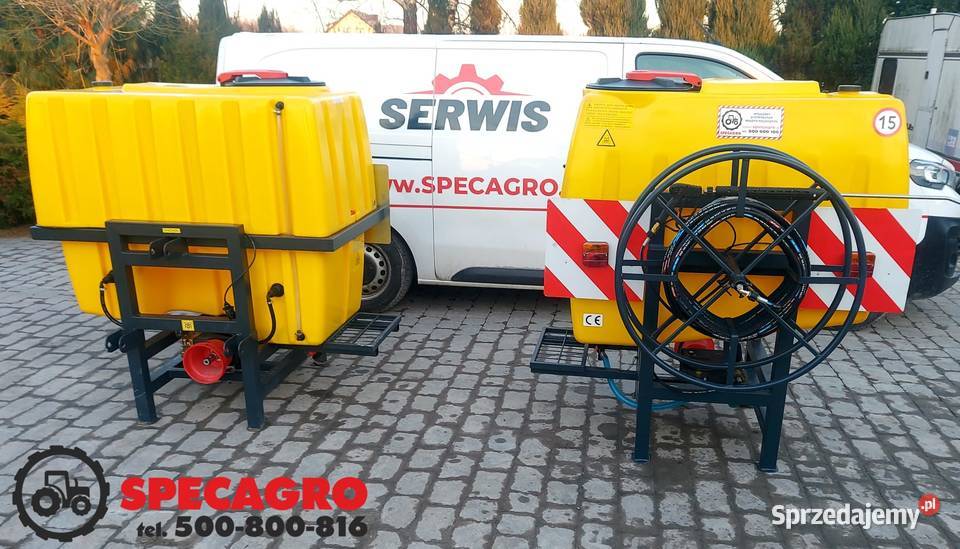 Opryskiwacz wysokociśnieniowy do upraw w Kadź