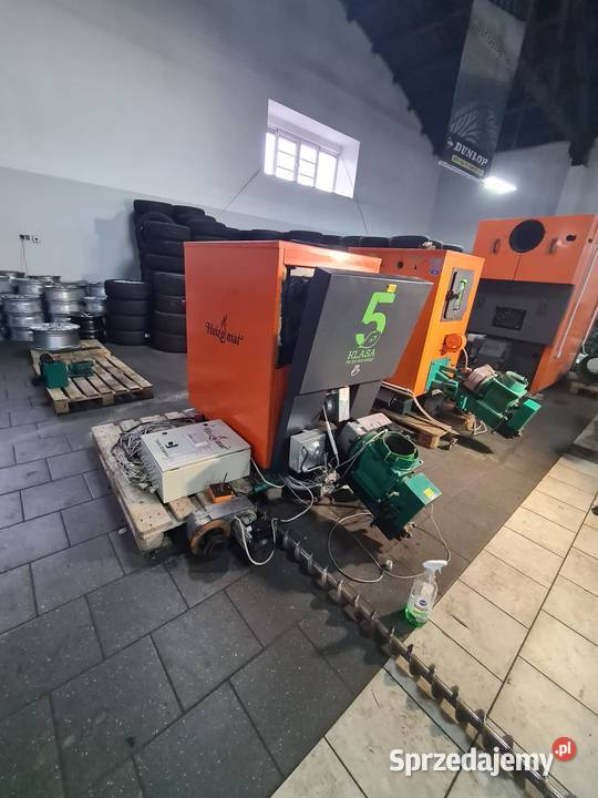 Piec na Trociny 50 kw Zrębka Owies Pestka Wióra Kożuchów sprzedam