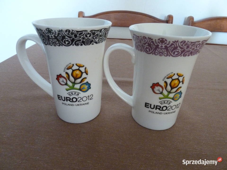 2 kolekcjonerskie kubki porcelanowe z Euro 2012 Porcelana i szkło mazowieckie Warszawa