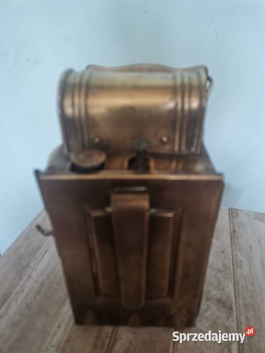 Stara lampa kolejowa na karbid z lat 30 tych Kraków sprzedam