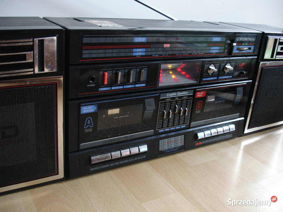 Radiomagnetofon CROWN SZ389 Zielona Góra