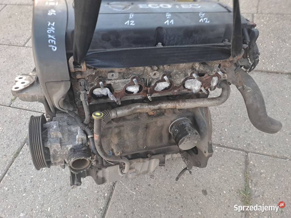 Opel Astra III H 16 16V silnik kompletny kod Rok produkcji 2007