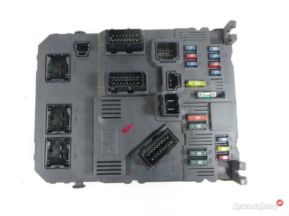 BSI PEUGEOT 206 S118085120A 9649627980 Skrzynki bezpieczników