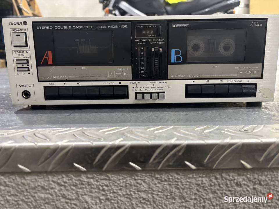 Magnetofon kasetowy Diora MDS456 Magnetofony Stadła