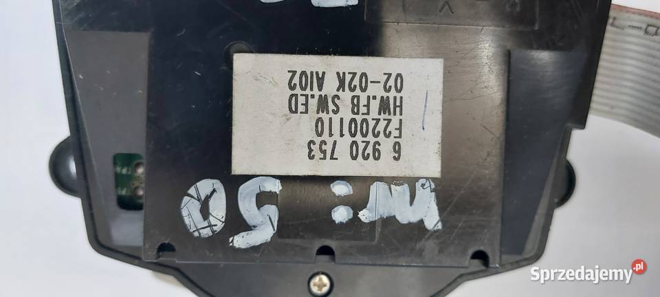 Pokrętło nawigacji BMW E65 6920753 zachodniopomorskie Szczecin sprzedam